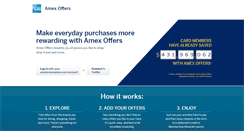 Desktop Screenshot of amexoffers.com